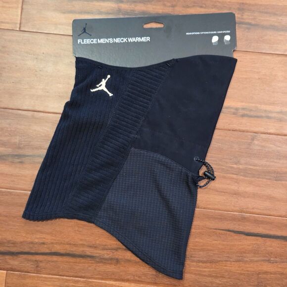 Nike Jordan Fleece Men's Neck Warmer Black OSFM - Picture 1 of 2
